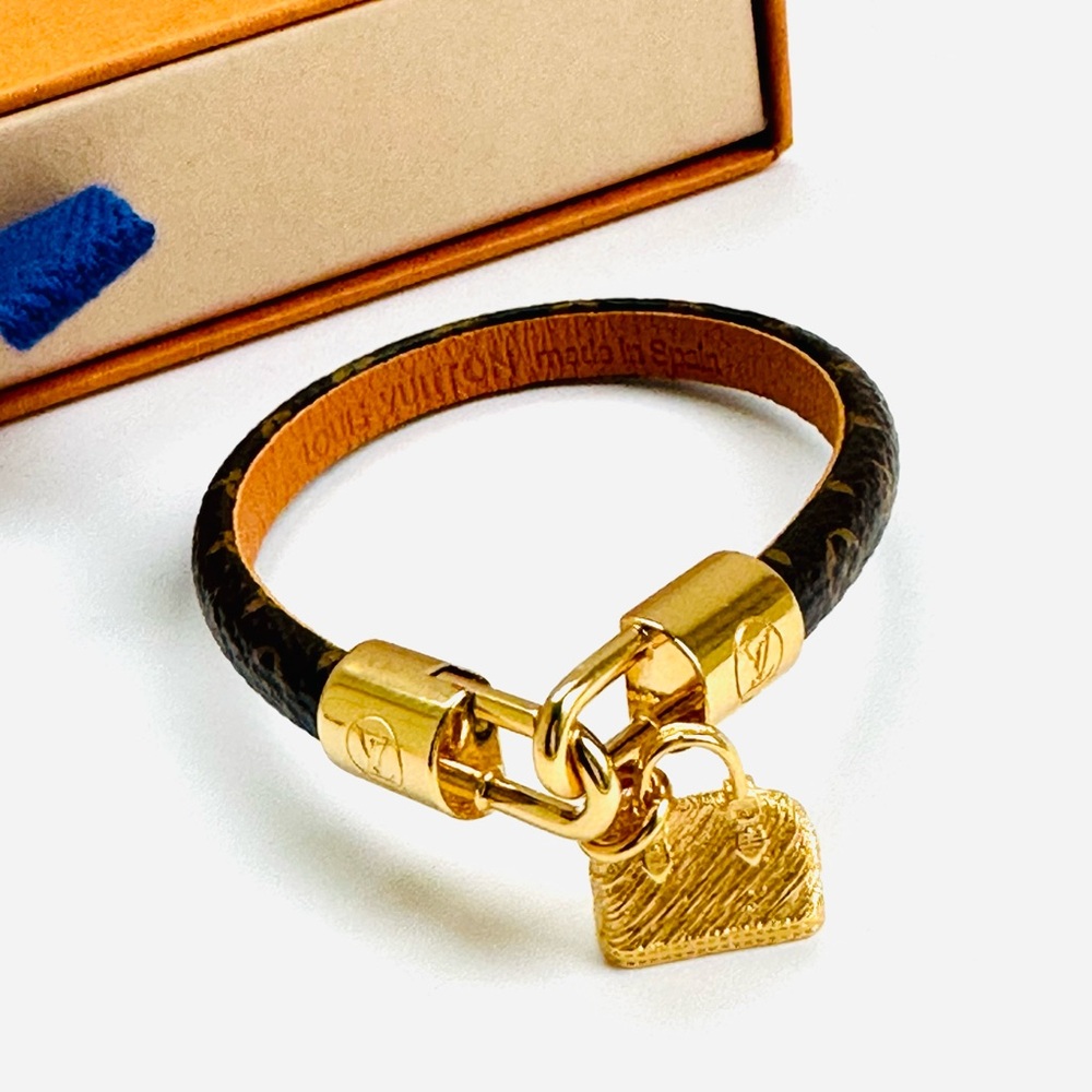 Louis Vuitton Bracelet With Alma Charm.